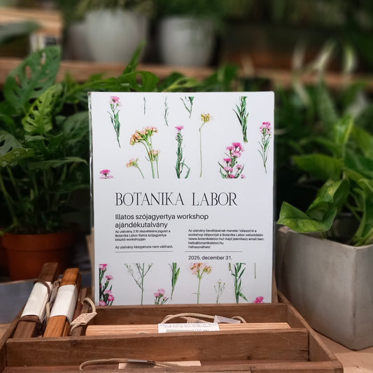 Gyertyaöntés Rezeda kerámiába - Ajándékutalvány