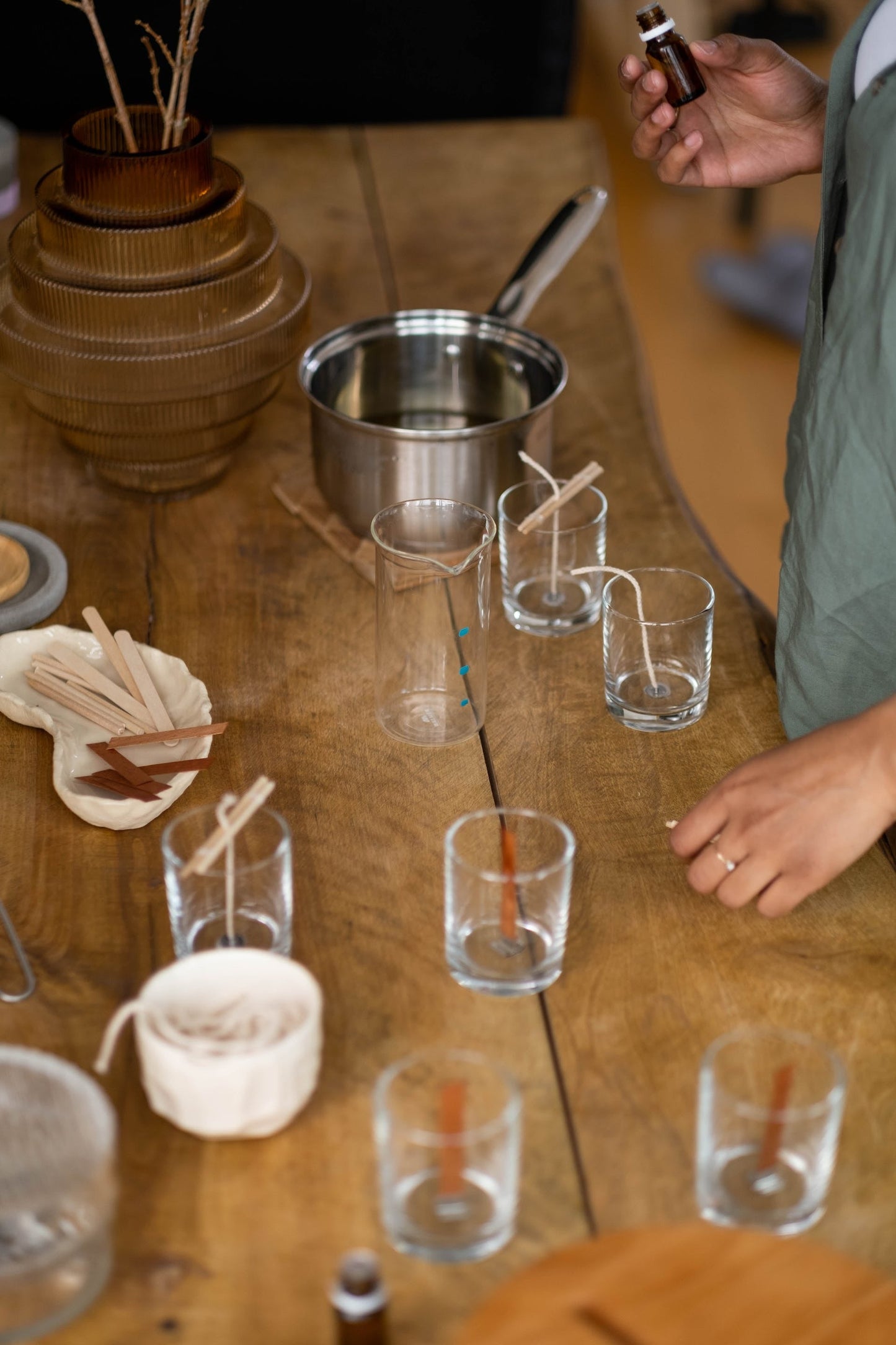 Illatos szójaviasz gyertya készítő workshop 2025. szeptember 6. 10:30/ CANDLEMAKING WORKSHOP 6. SEPTEMBER 10.30 a.m.